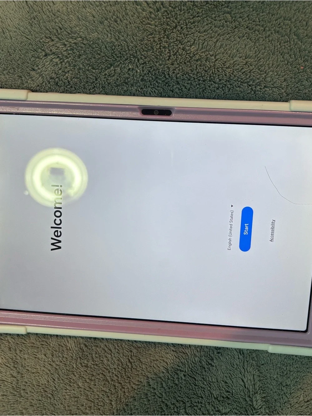 Samsung tablet selling